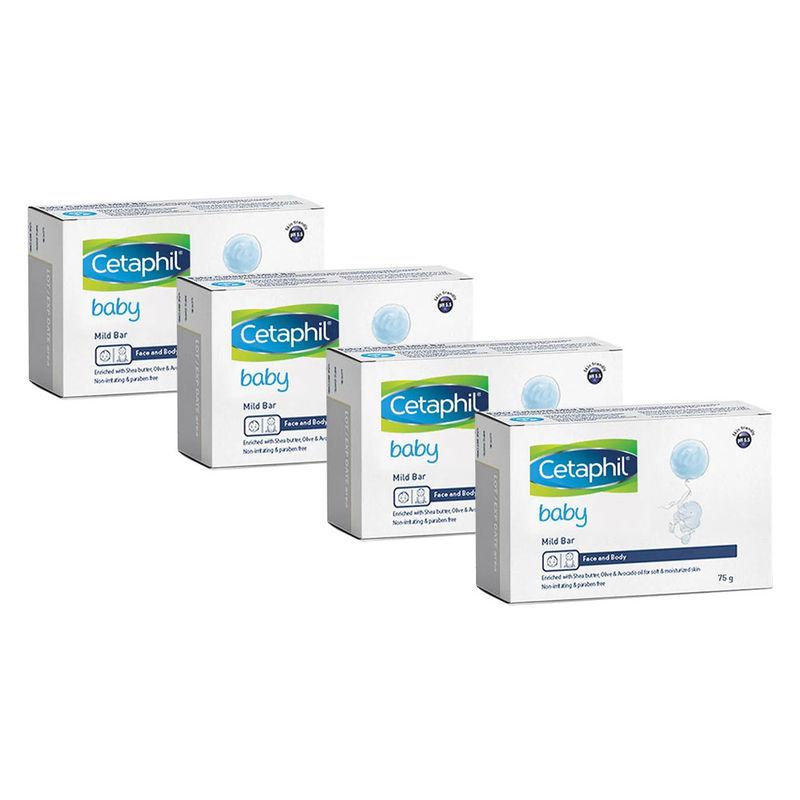 cetaphil baby soap pack of 4