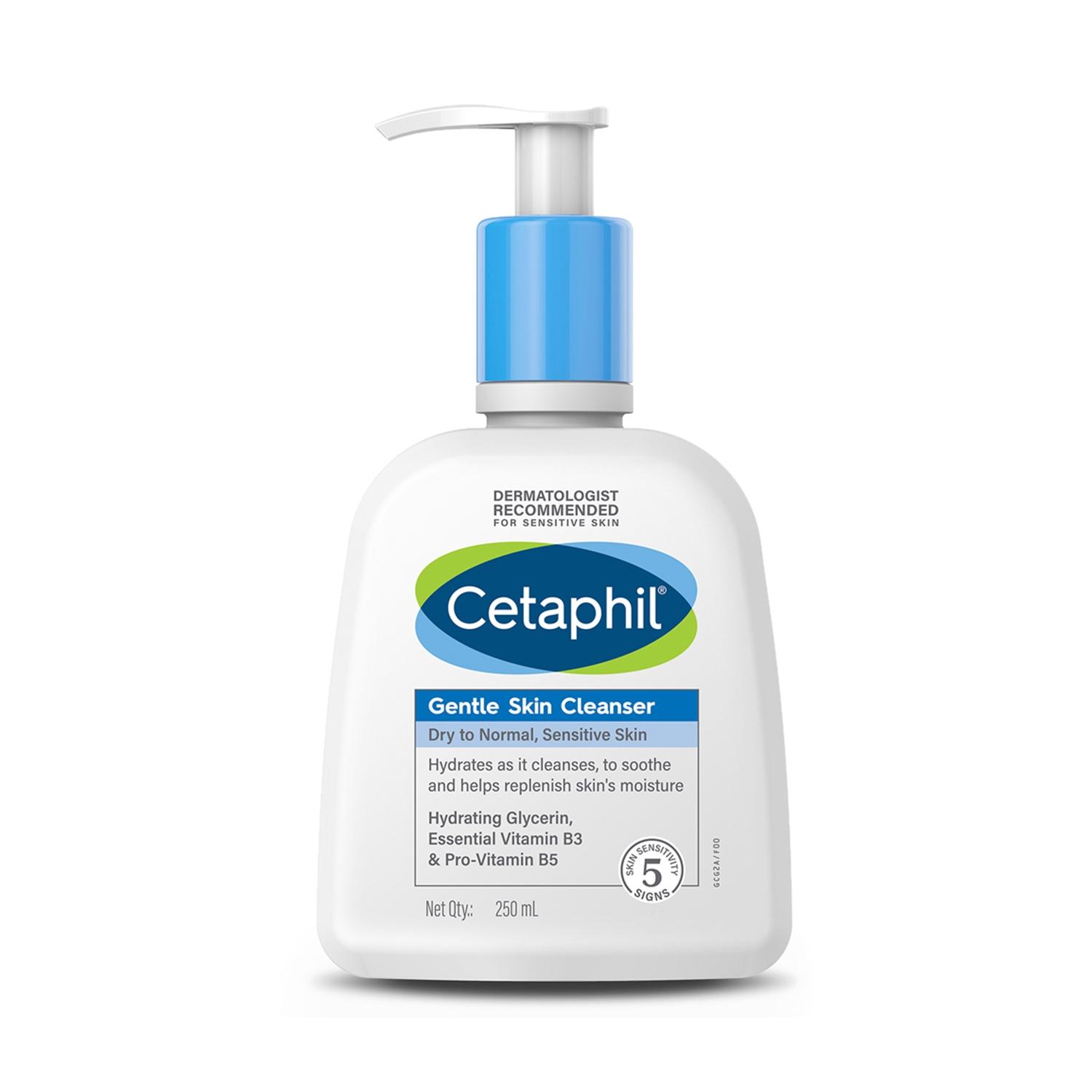cetaphil gentle skin cleanser for dry to normal, sensitive skin (250ml)