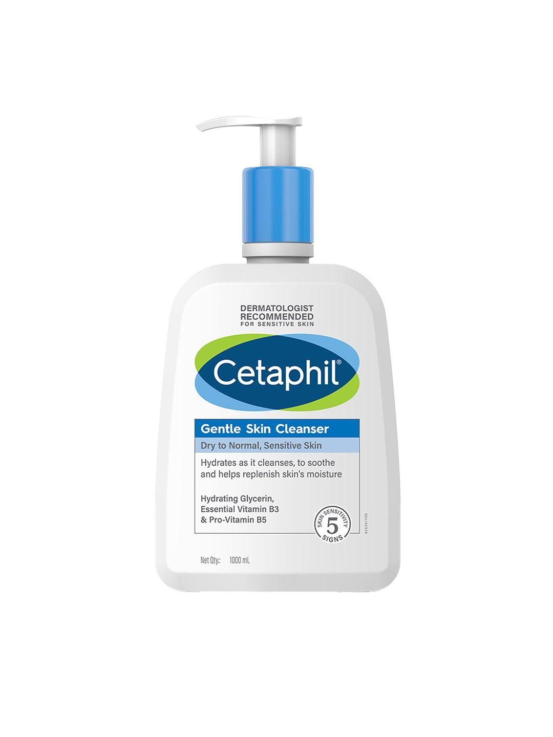 cetaphil gentle skin cleanser with pro-vitamin b5 & glycerin - 1000ml