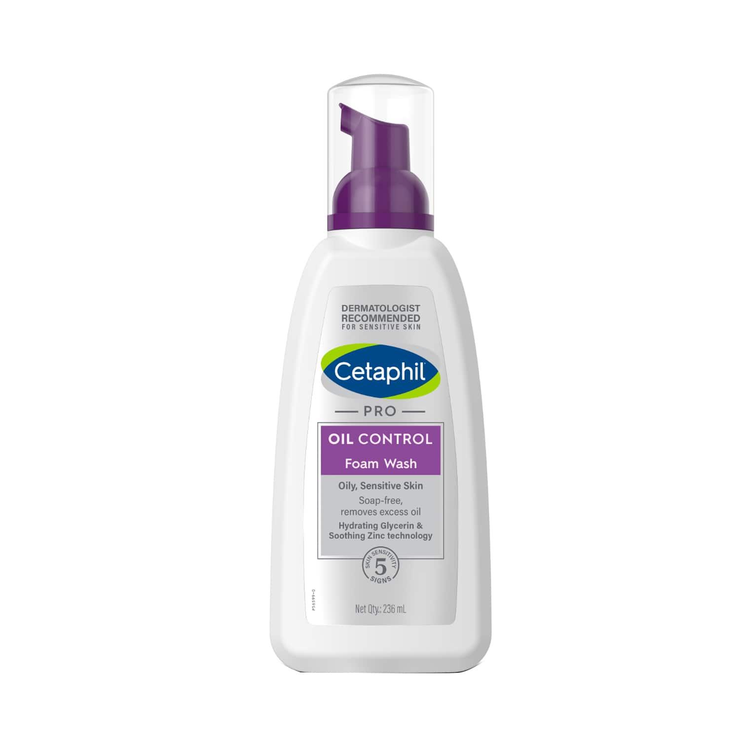 cetaphil pro oil control foam facewash (236ml)