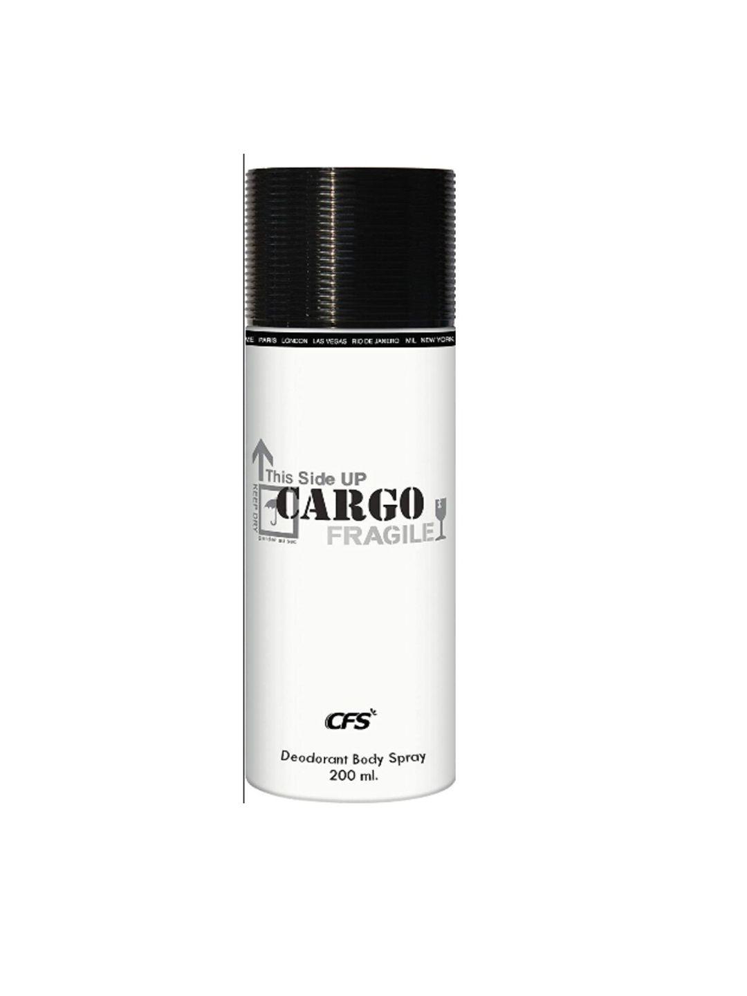 cfs cargo white deodorant spray 200 ml