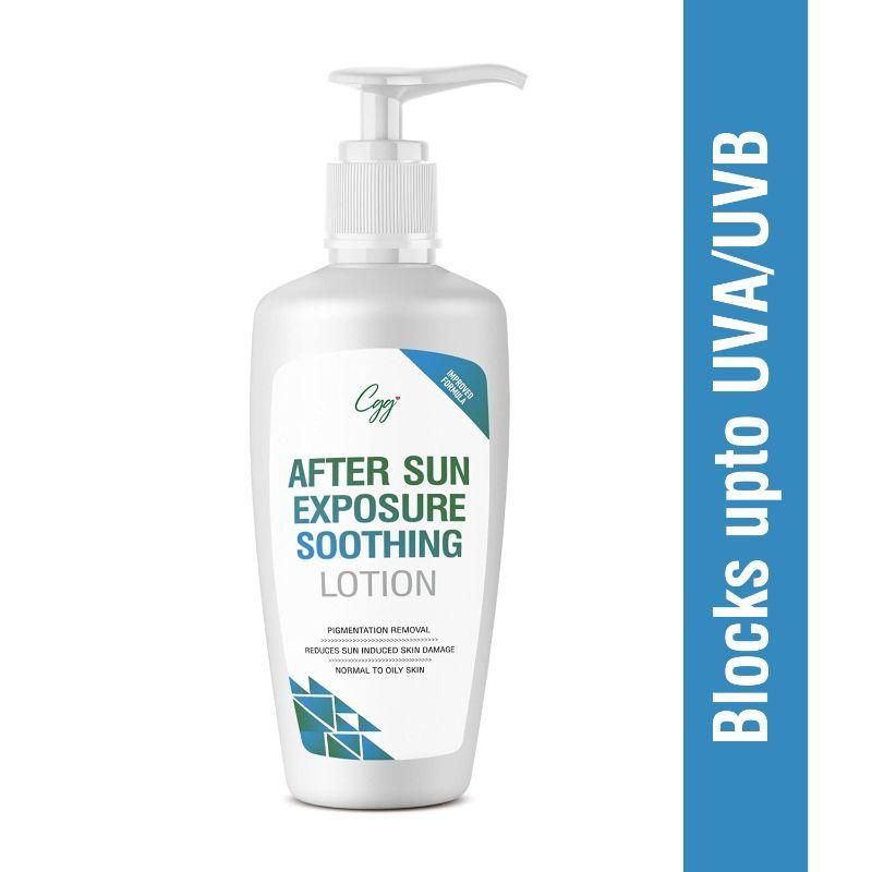 cgg cosmetics after sun exposure hydration lotion with aloe vera & shea butter