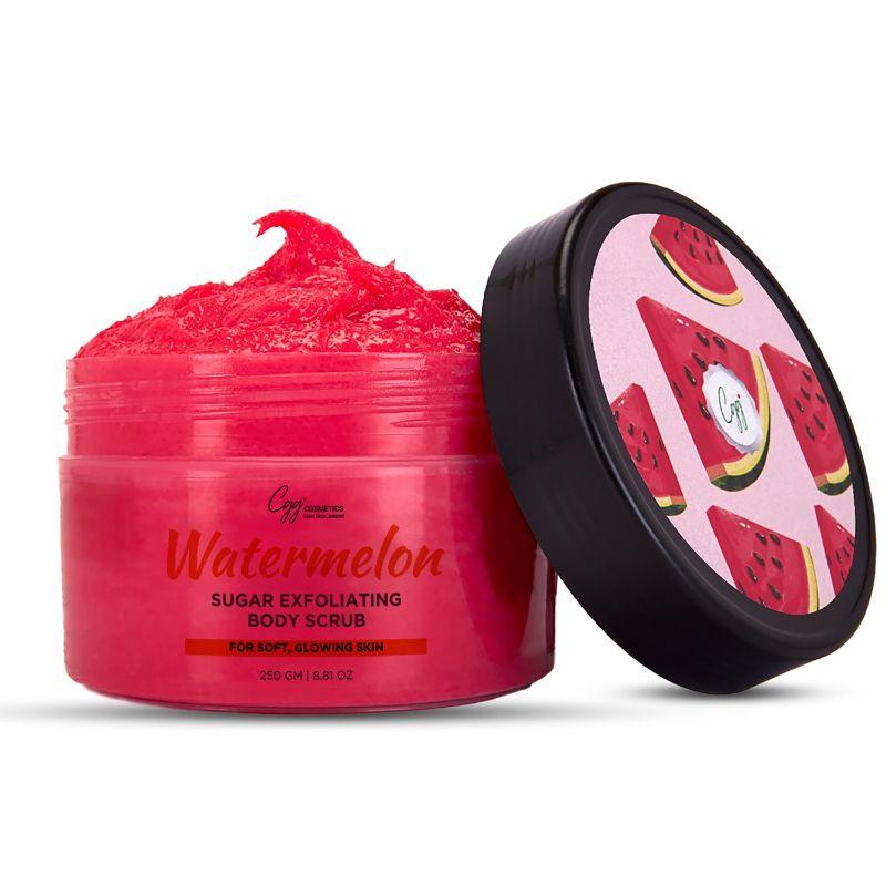 cgg cosmetics watermelon sugar exfoliating body scrub for soft & glowing skin