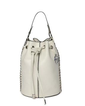 chain detail bucket bag