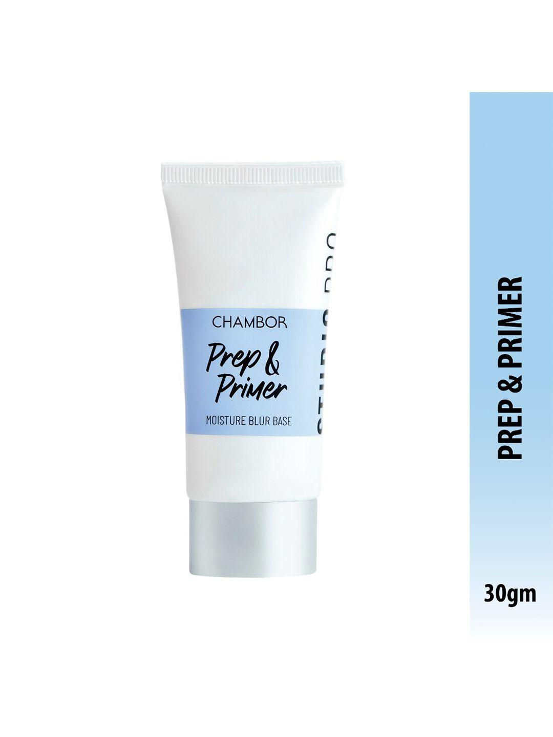 chambor prep & primer mattifying moisturizing primer for poreless skin - 30g