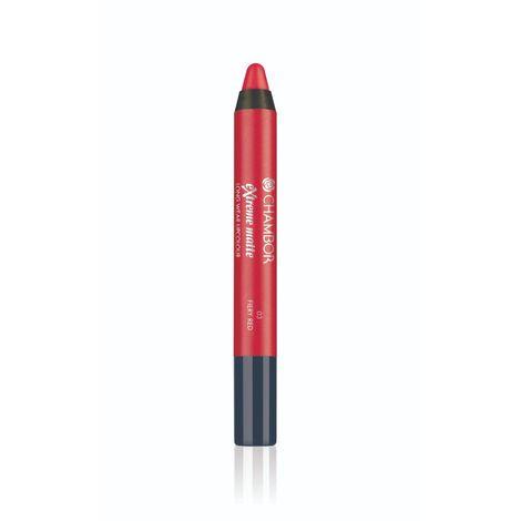 chambor extreme matte long wear lip colour, fiery red no.03