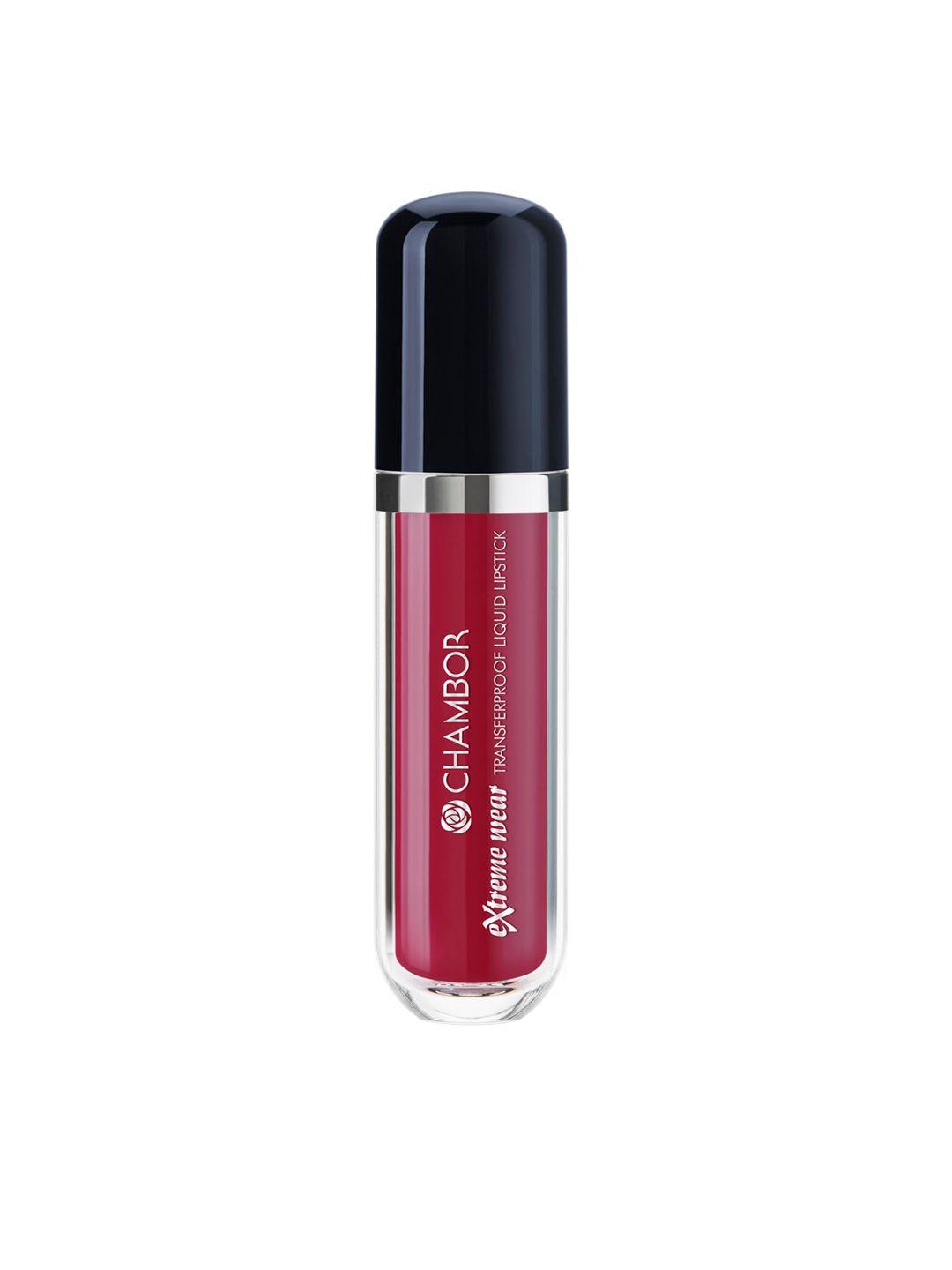 chambor extreme wear transferproof liquid lipstick - rosewood #413 6 ml