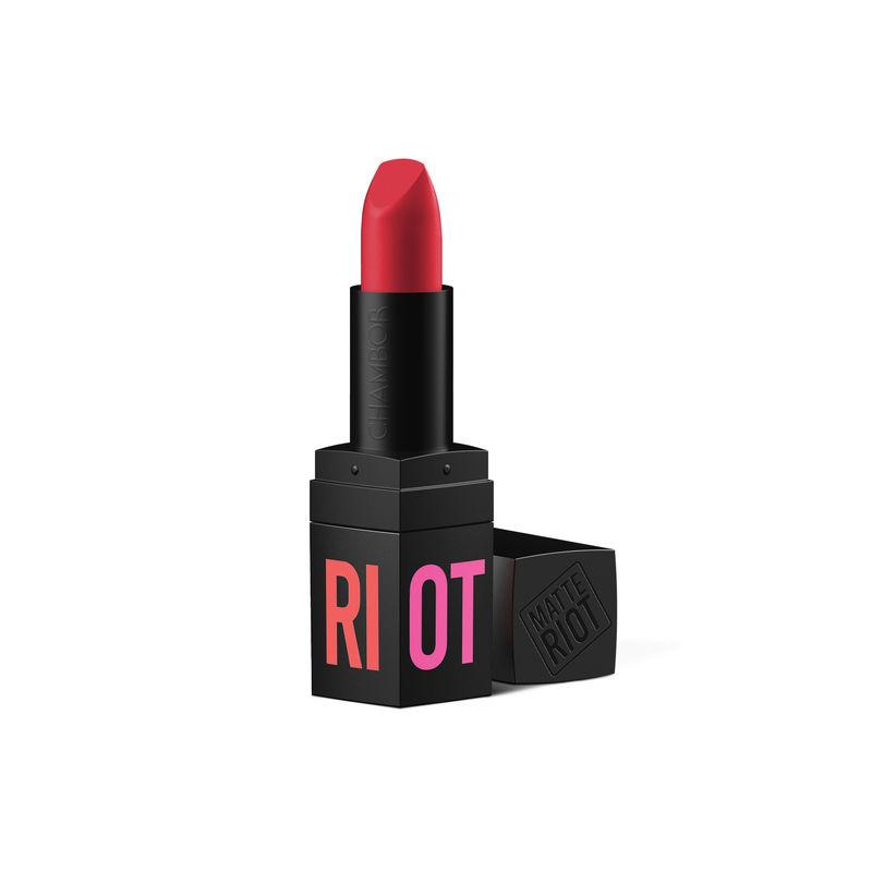 chambor matte riot lipstick make up