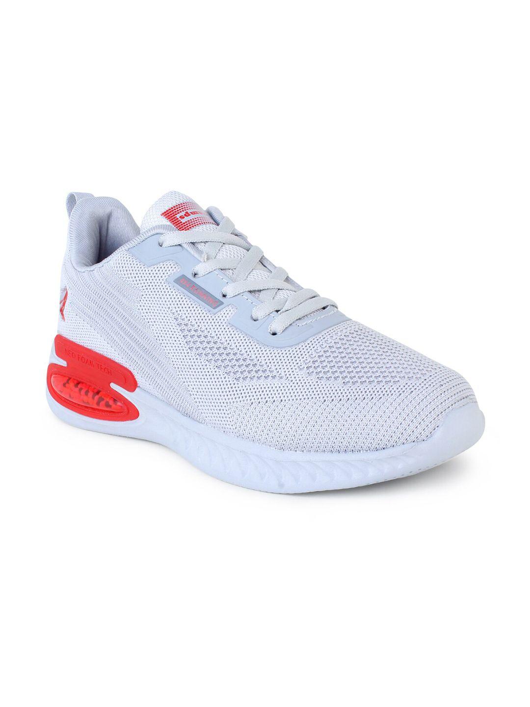 champs men grey mesh running non-marking shoes