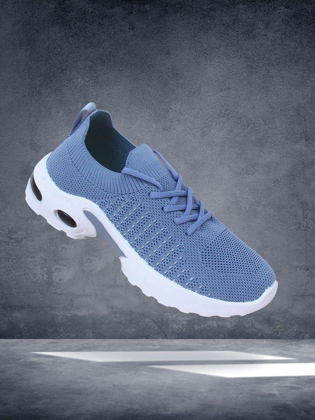 champs women blue mesh running non-marking shoes