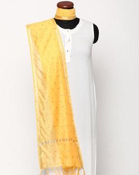 chanderi printed dupatta