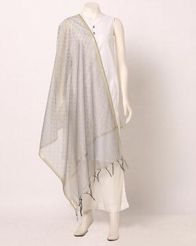 chanderi printed dupatta