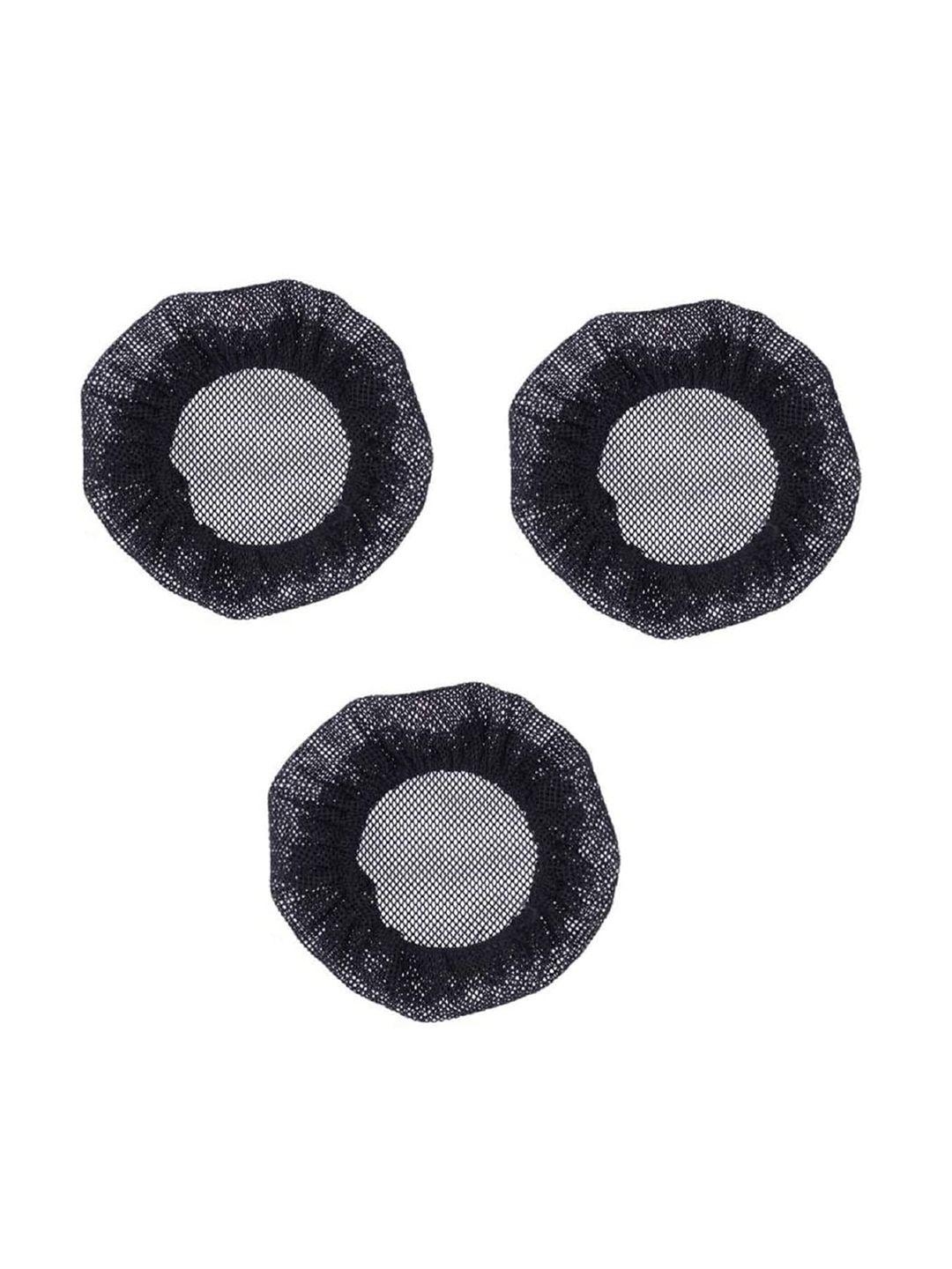 chanderkash  set of 3 hair net bun cover