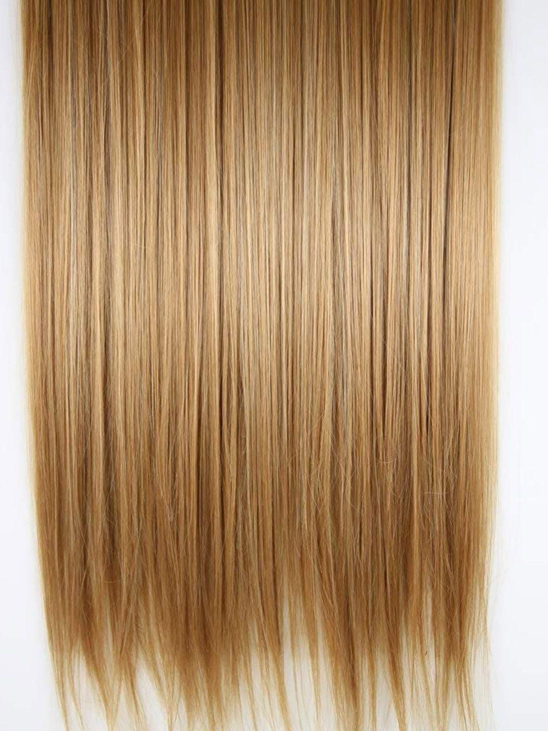 chanderkash dark brown 5 clip lightweight straight hair extension