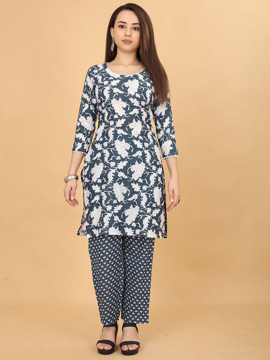 chansi printed tunic with trouser