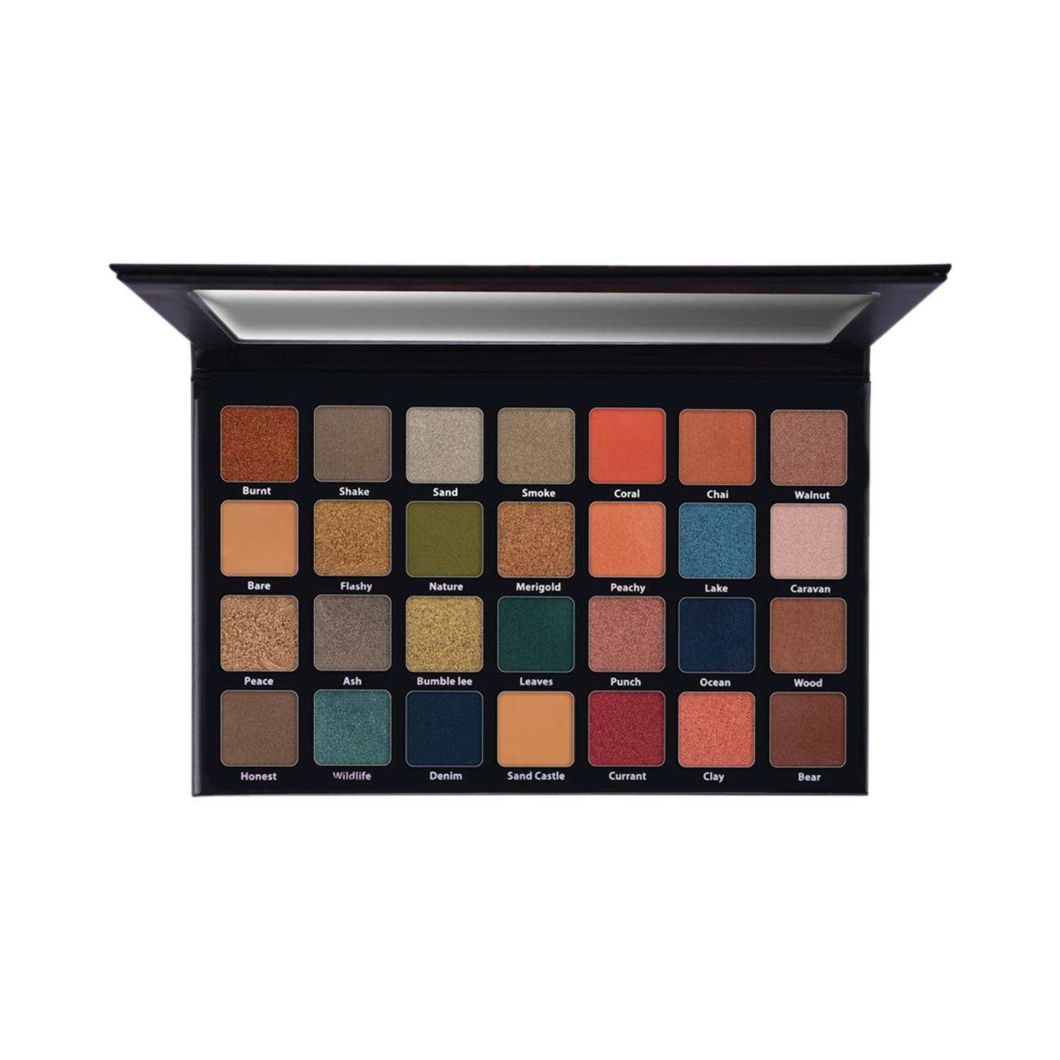 character 28 color eyeshadow palette - obd004 (35g)
