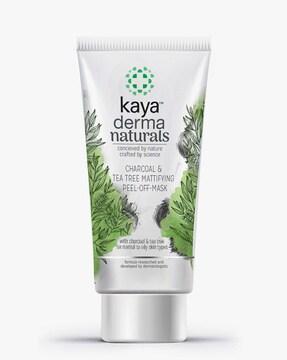 charcoal & tea tree mattifying peel-off mask