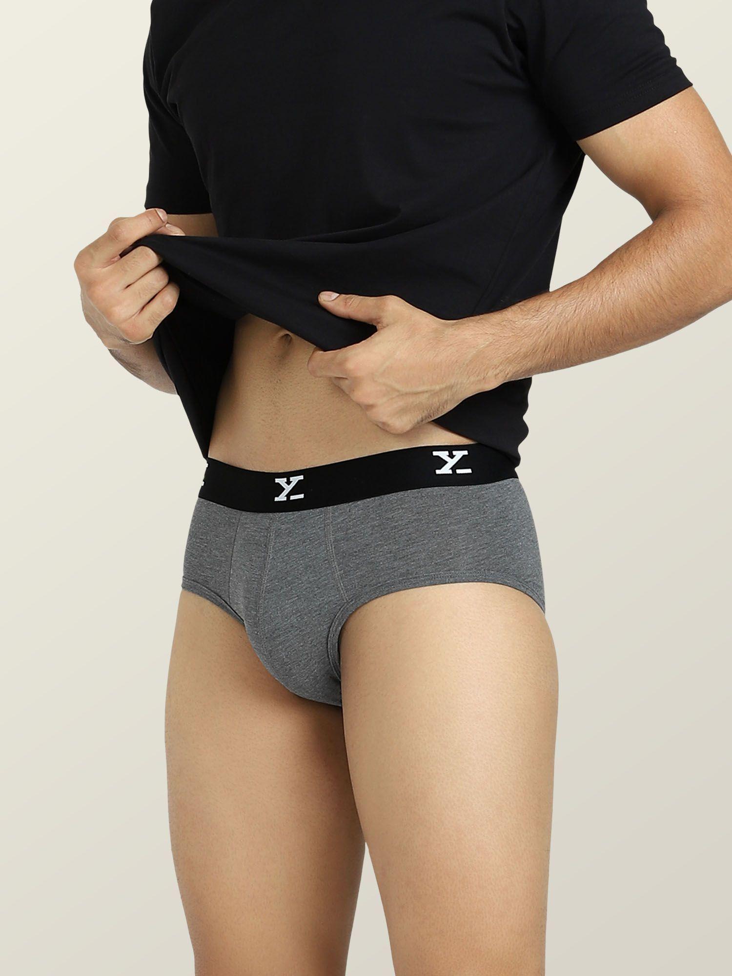 charcoal ace intellisoft antimicrobial micro modal brief