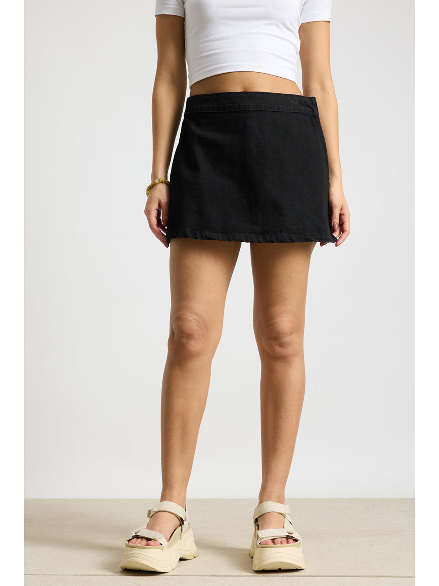 charcoal charm skorts