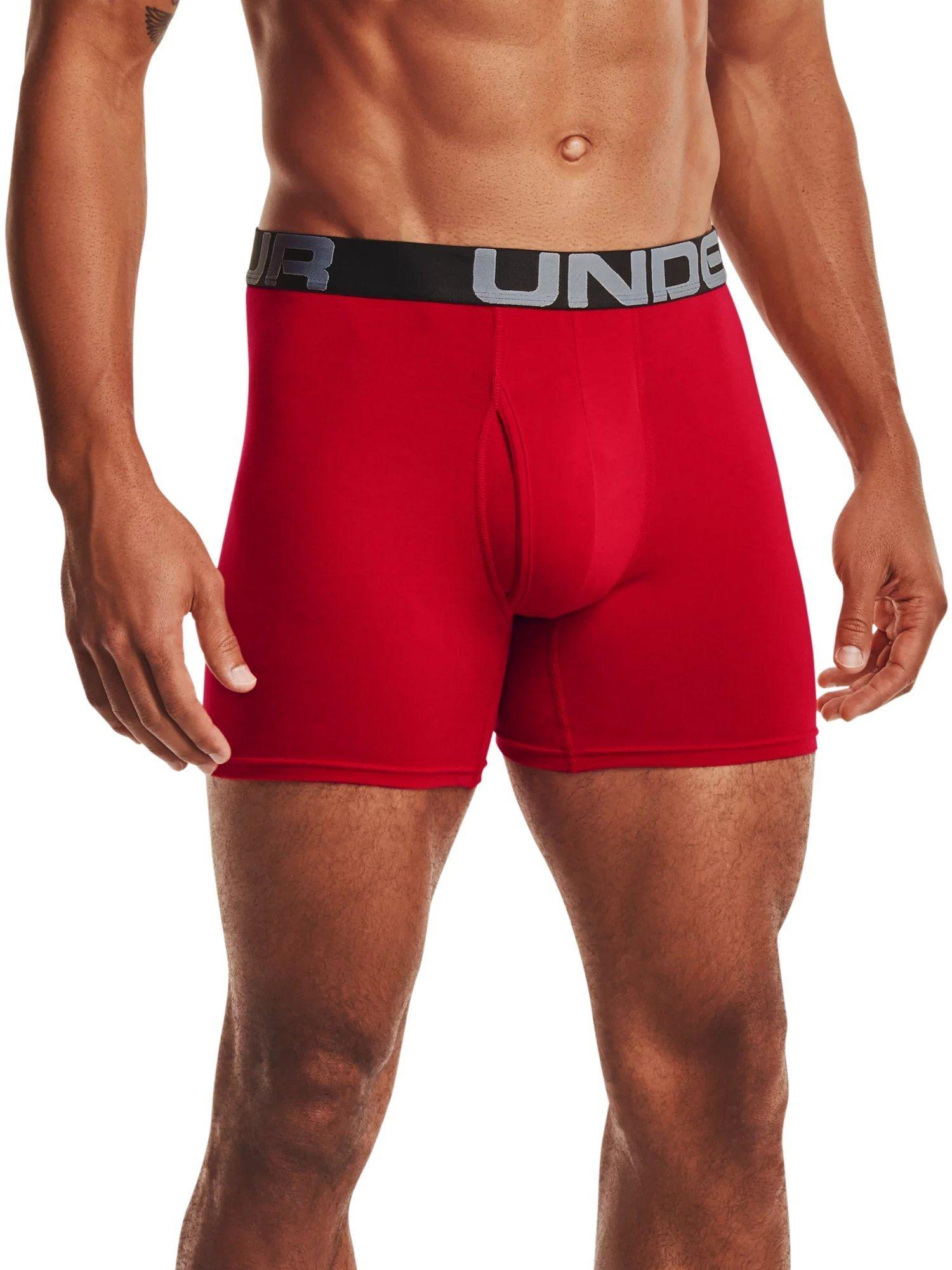 charged cotton 6in trunks (pack of 3)