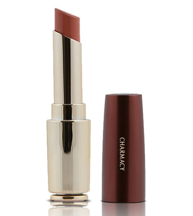charmacy milano flattering nude lipstick 01 tan nude - 3.6 gm