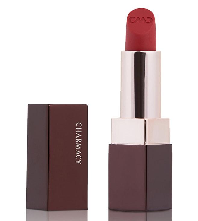 charmacy milano soft satin matte lipstick venetian red 49 - 3.8 gm