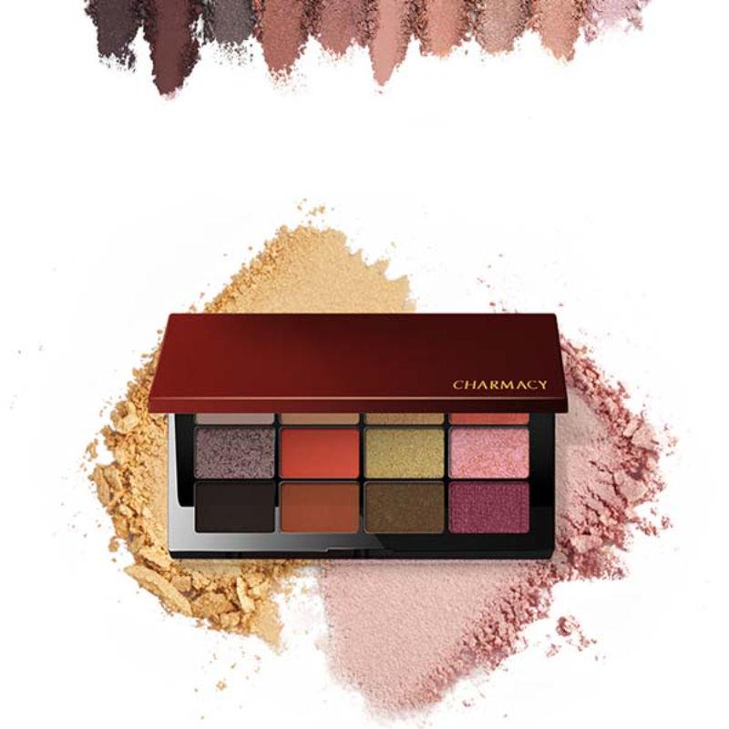 charmacy milano eyeshadow 12 colors palette