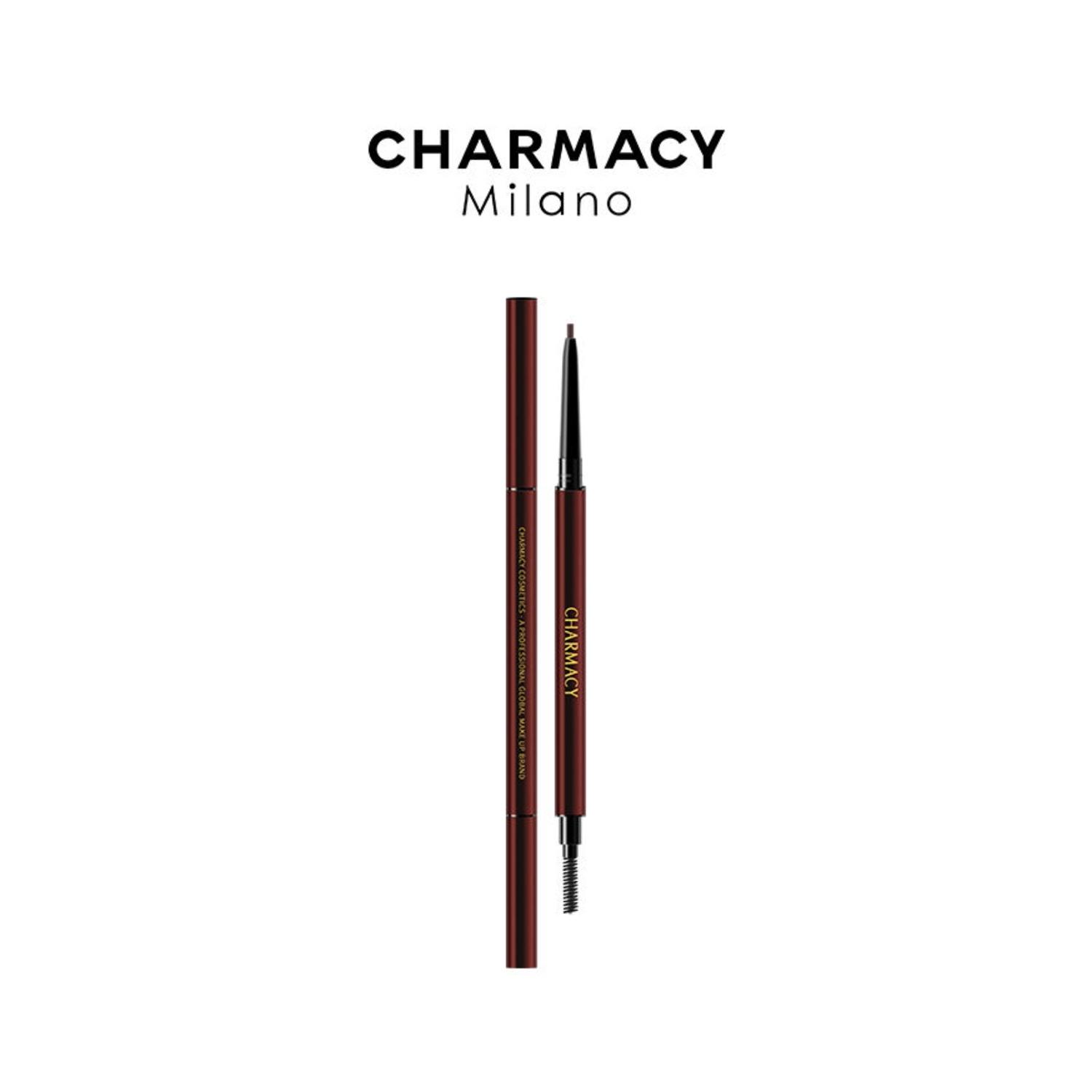 charmacy milano ultra defining eyebrow pencil - dark brunette (0.10g)