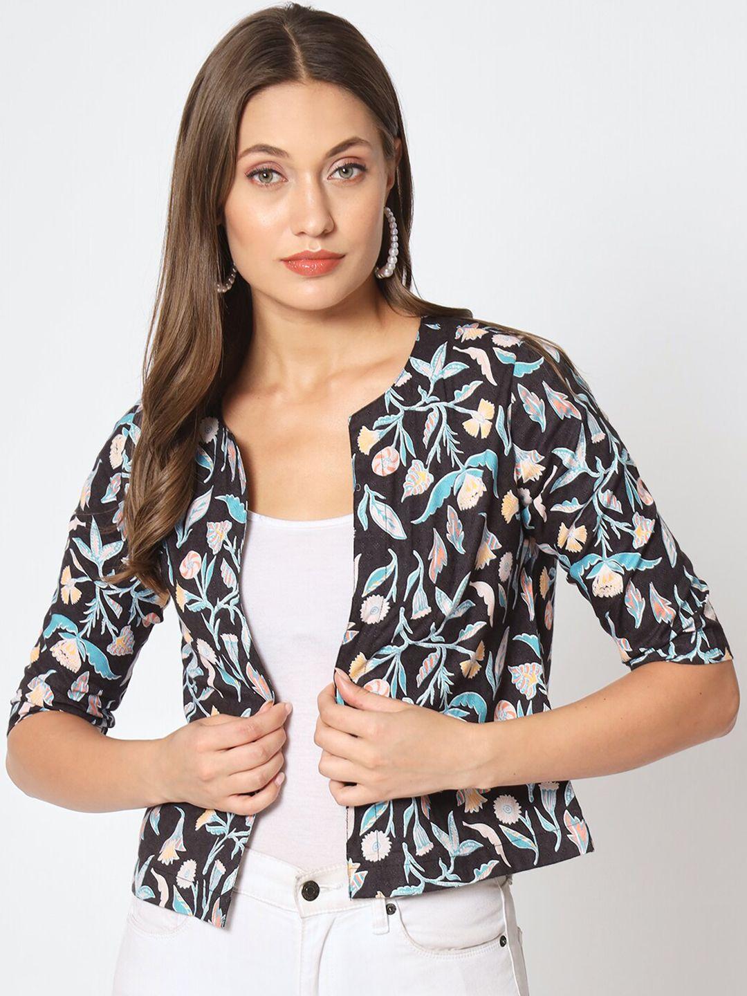 charmgal floral print jacket