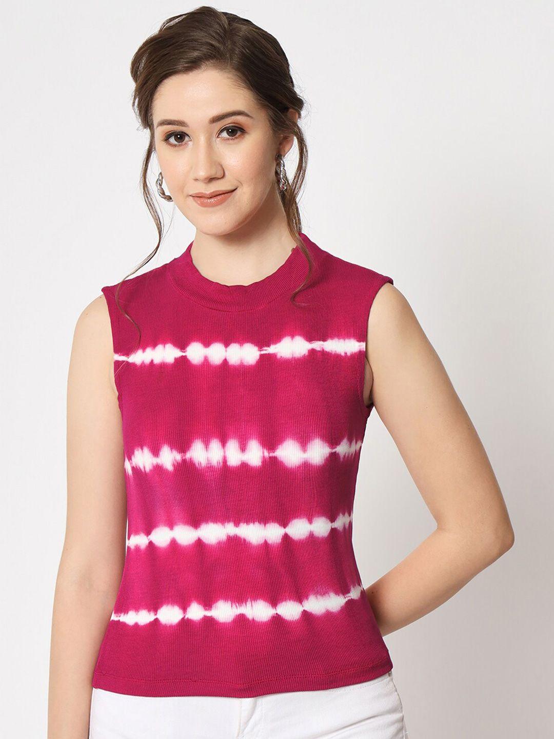 charmgal tie and dyed sleeveless regular top