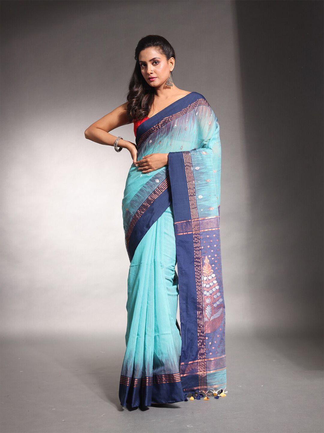 charukriti ethnic motifs ikat saree