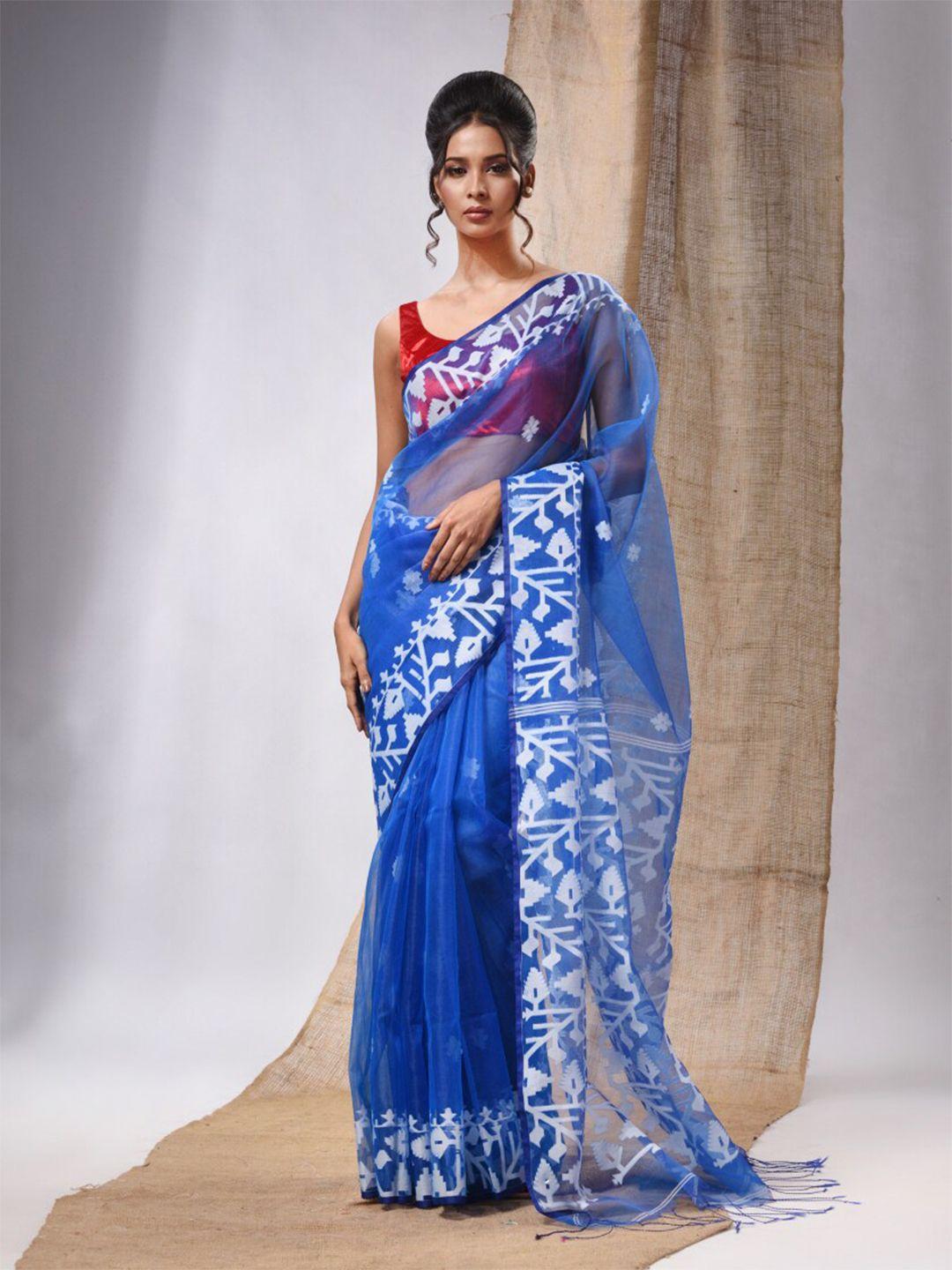 charukriti ethnic motifs woven design pure silk saree