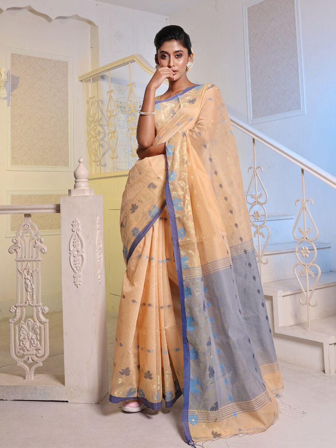 charukriti ethnic motifs woven design zari saree