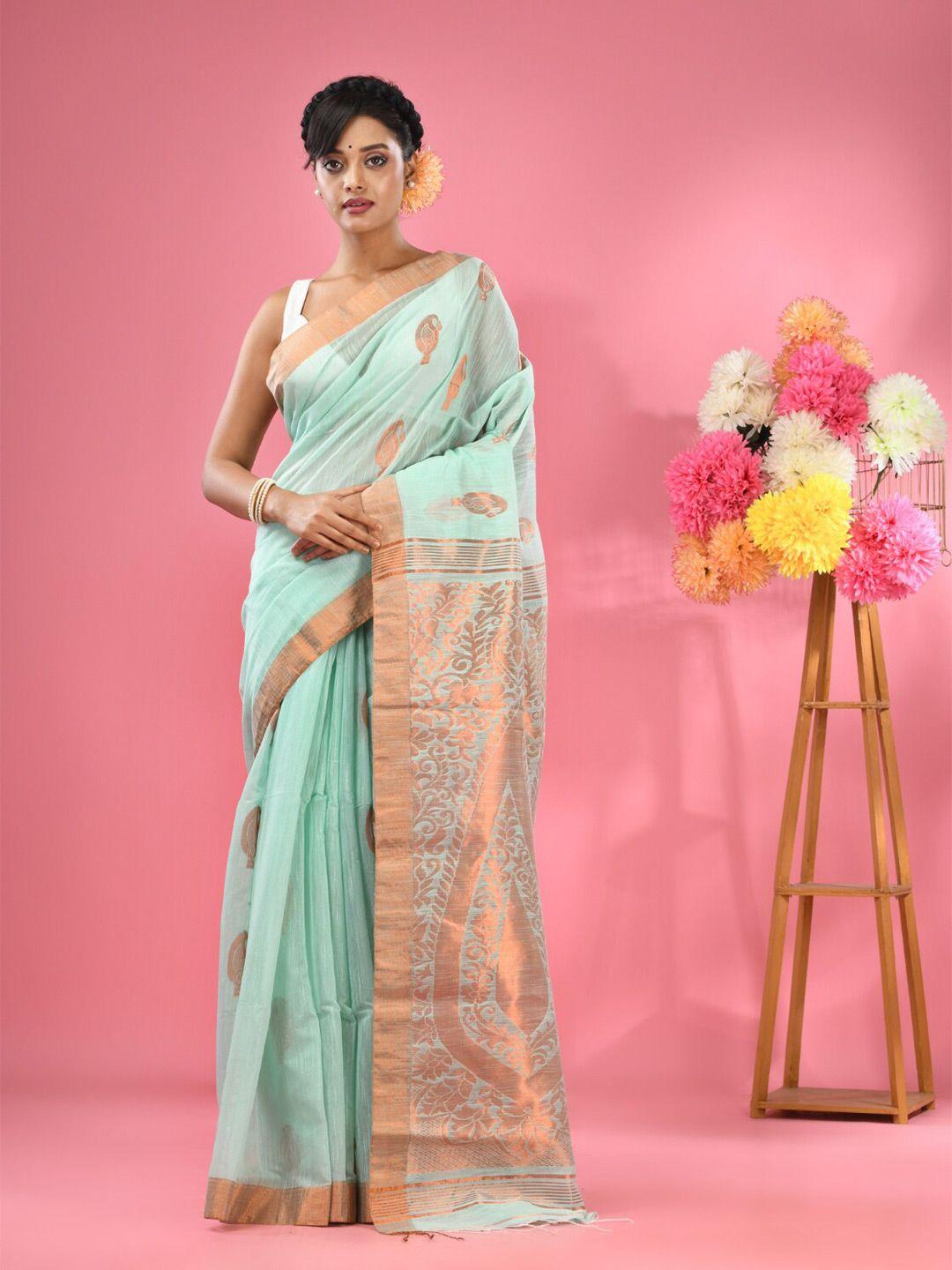 charukriti ethnic woven design saree