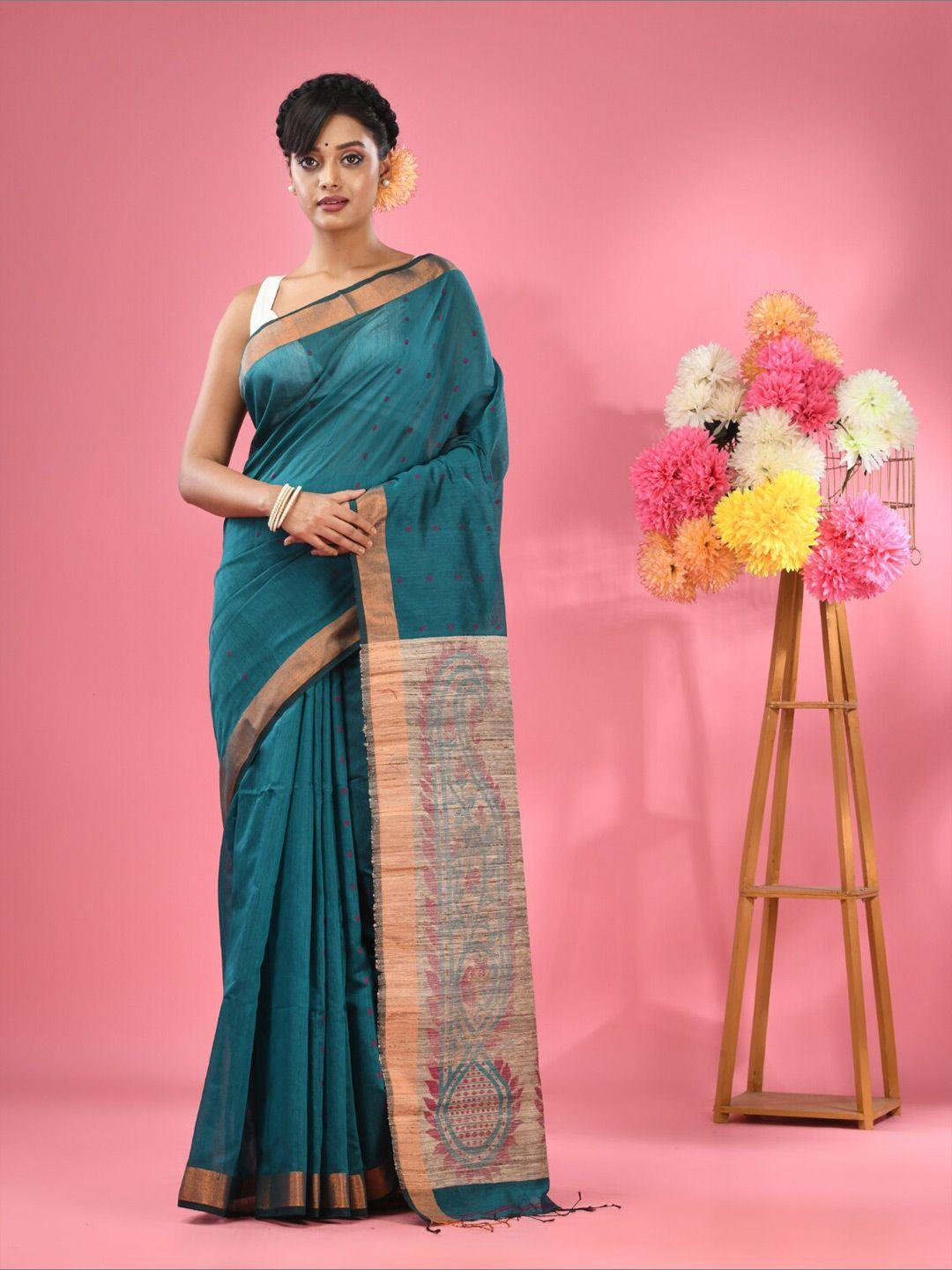 charukriti ethnic woven design saree