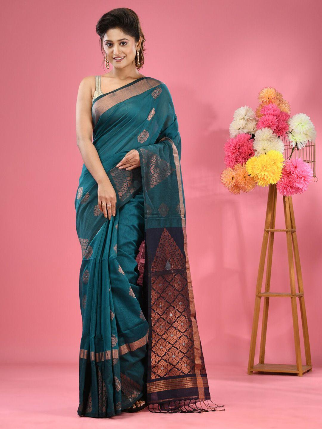 charukriti ethnic woven design saree