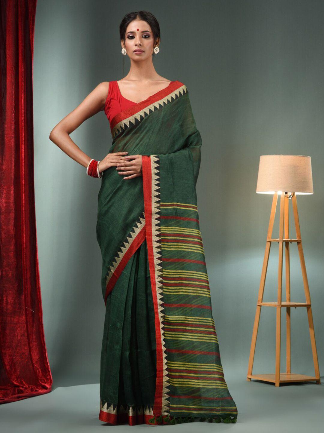 charukriti geometric printed saree