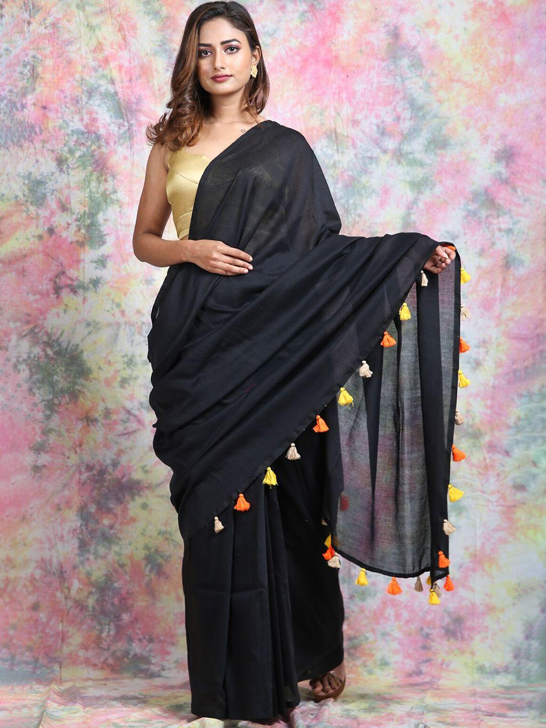 charukriti pure cotton handloom saree