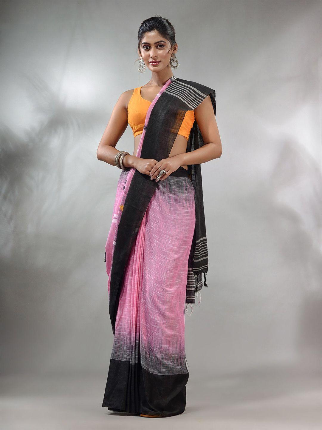 charukriti pure cotton ikat saree