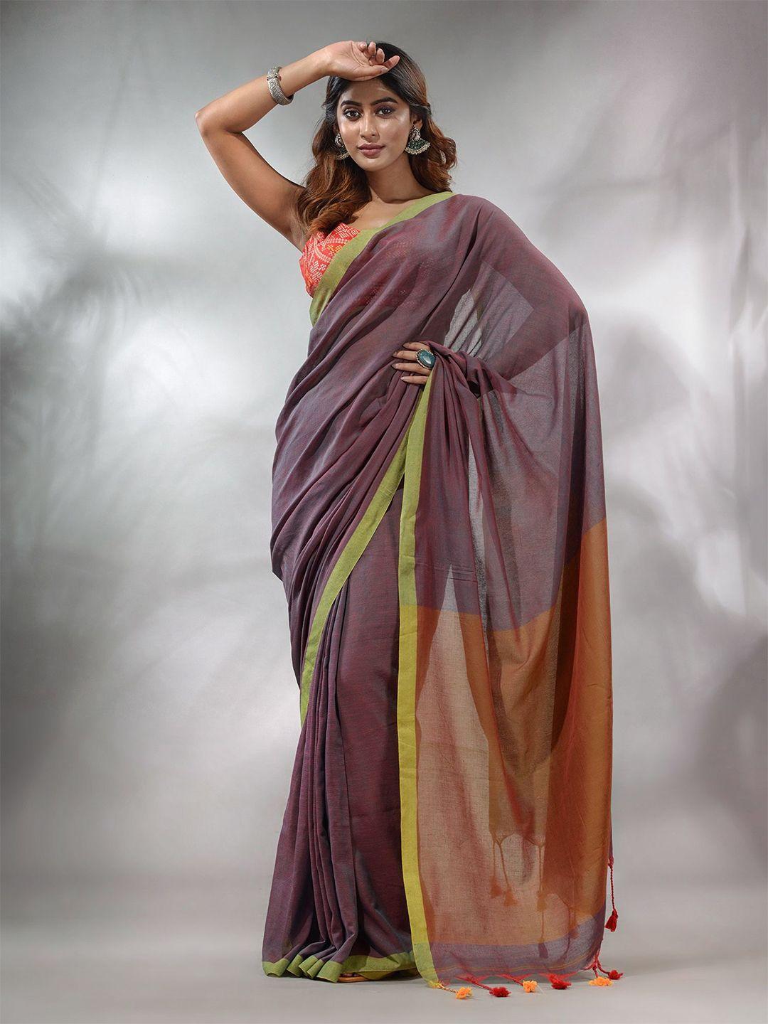 charukriti pure cotton saree