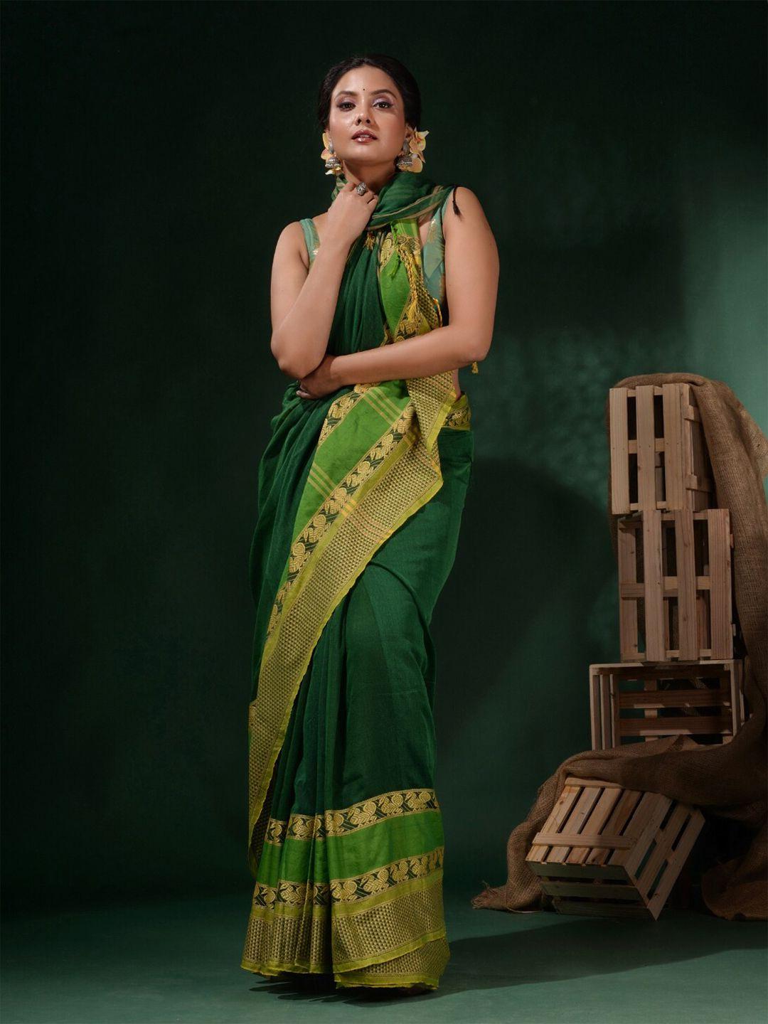 charukriti pure cotton saree