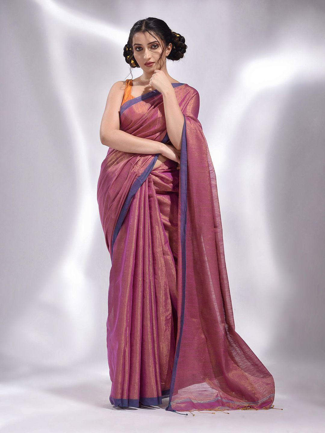 charukriti tissue saree