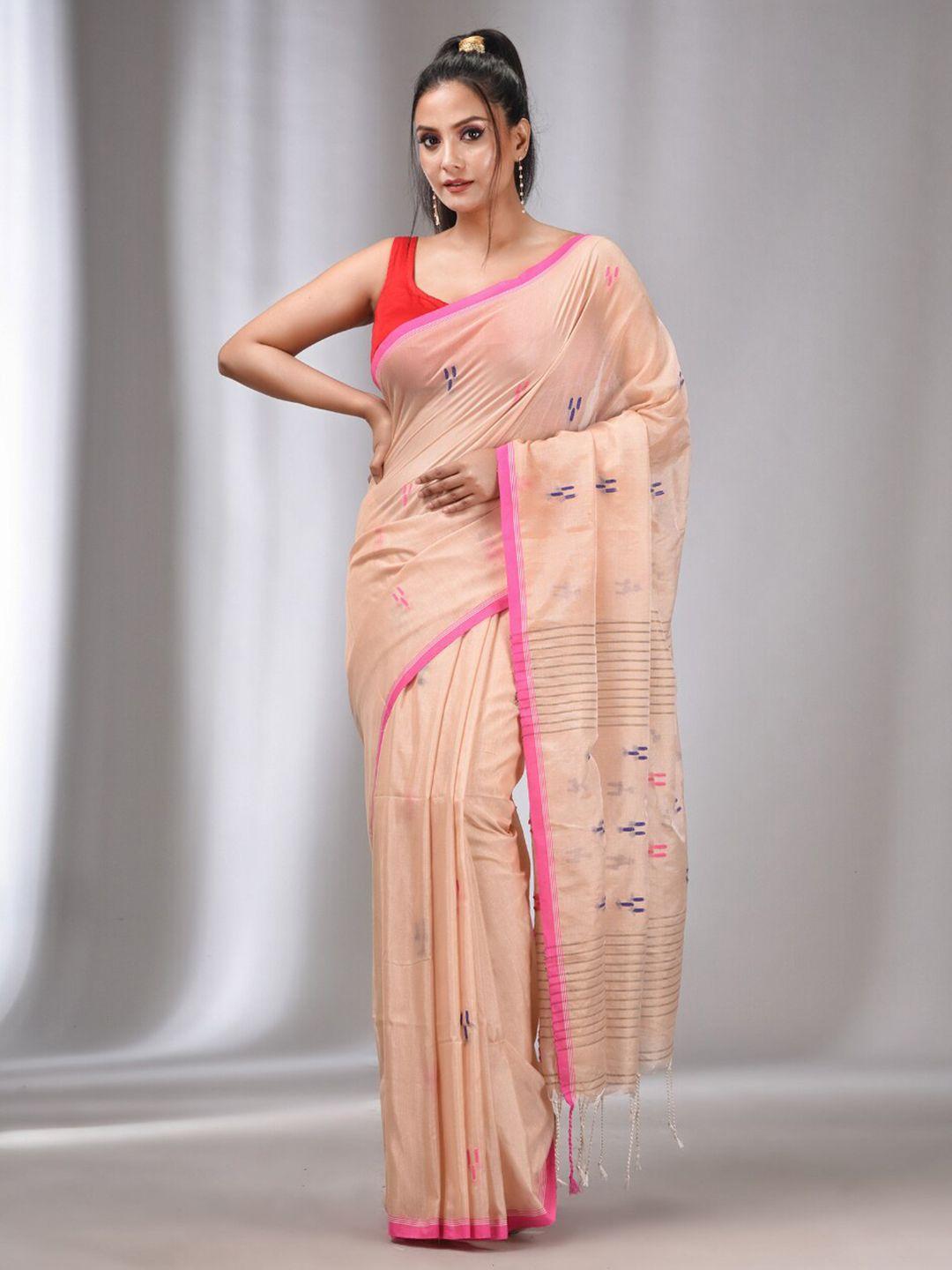 charukriti woven design tissue saree