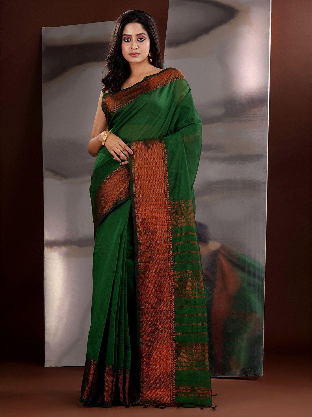 charukriti woven design zari saree