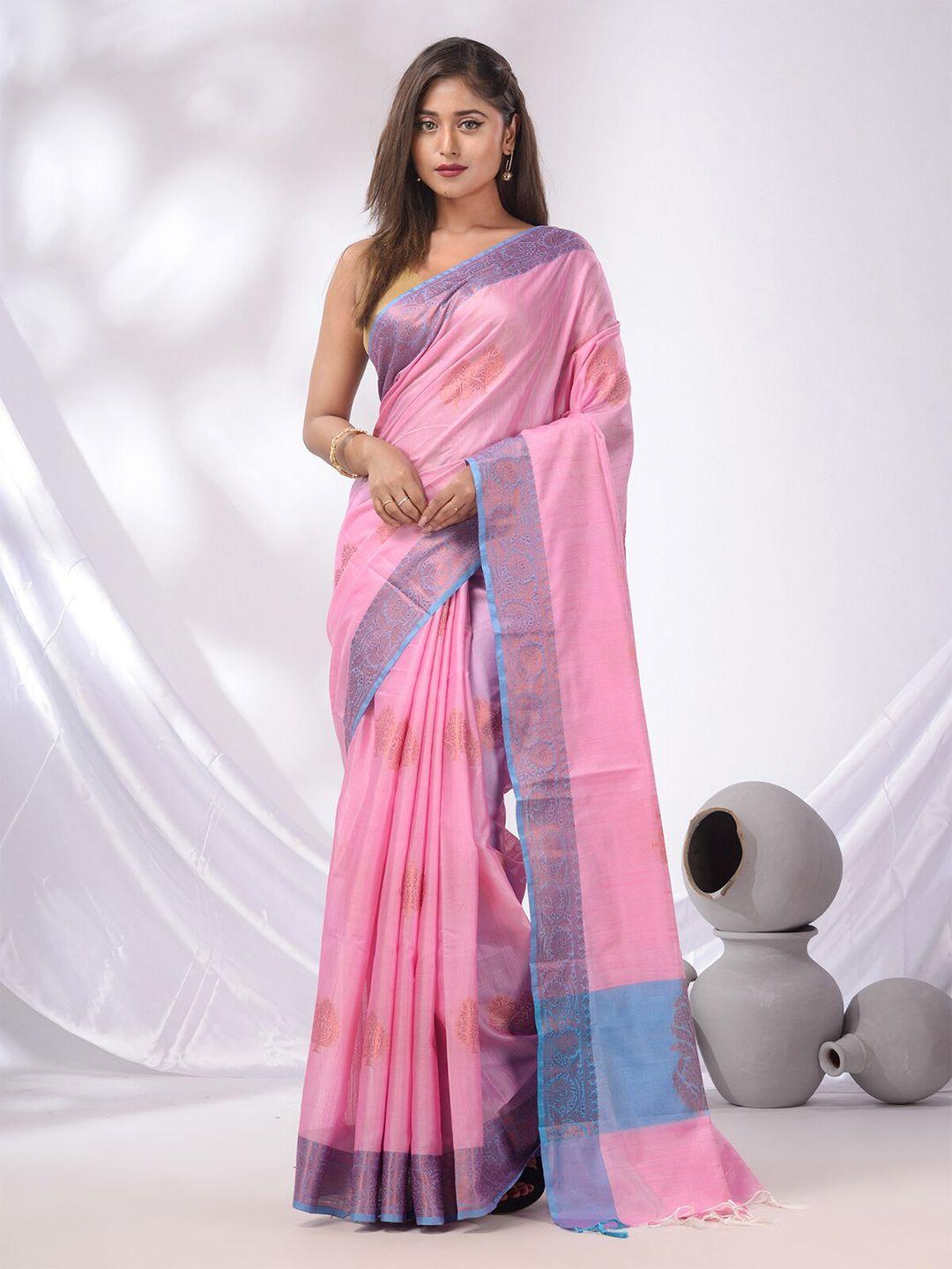 charukriti woven design zari saree