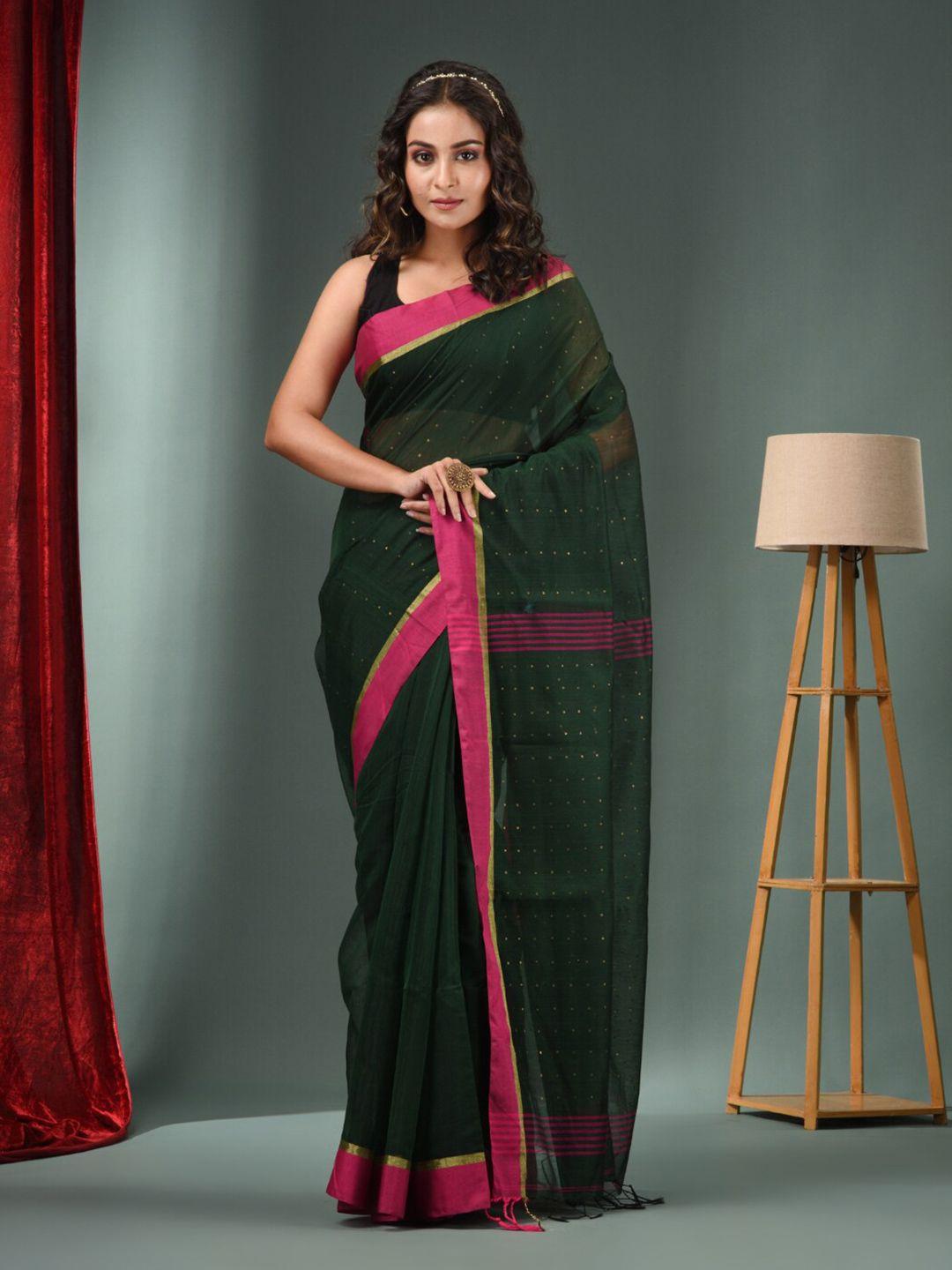 charukriti woven design zari saree