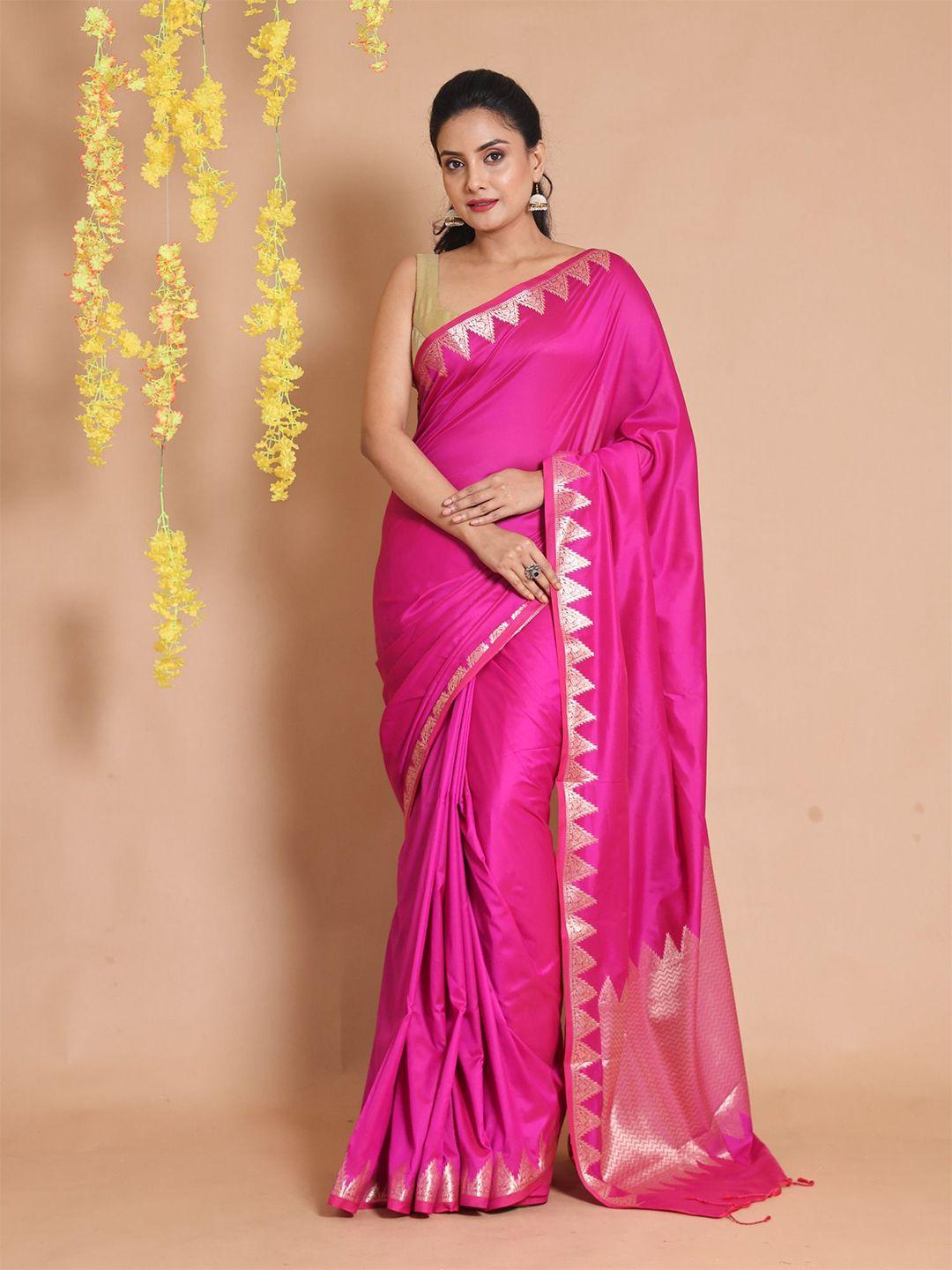 charukriti zari pure silk saree