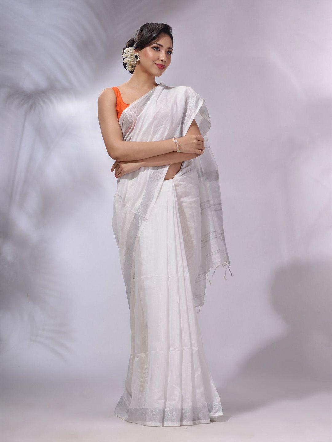charukriti zari silk cotton saree