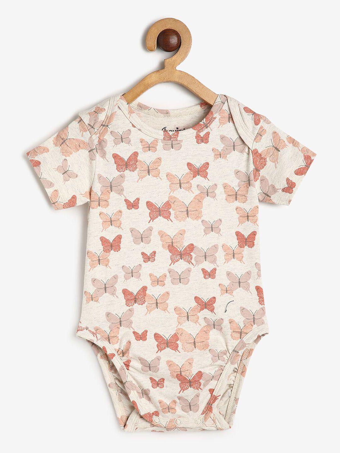 chayim infants butterfly printed rompers