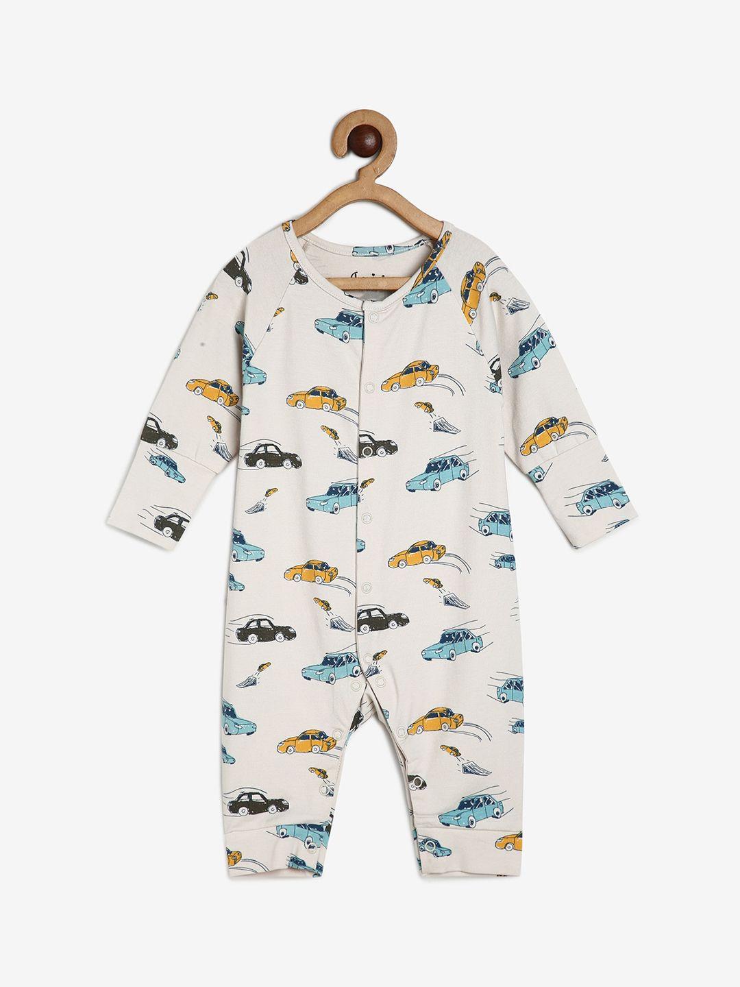 chayim infant kids printed open front rompers